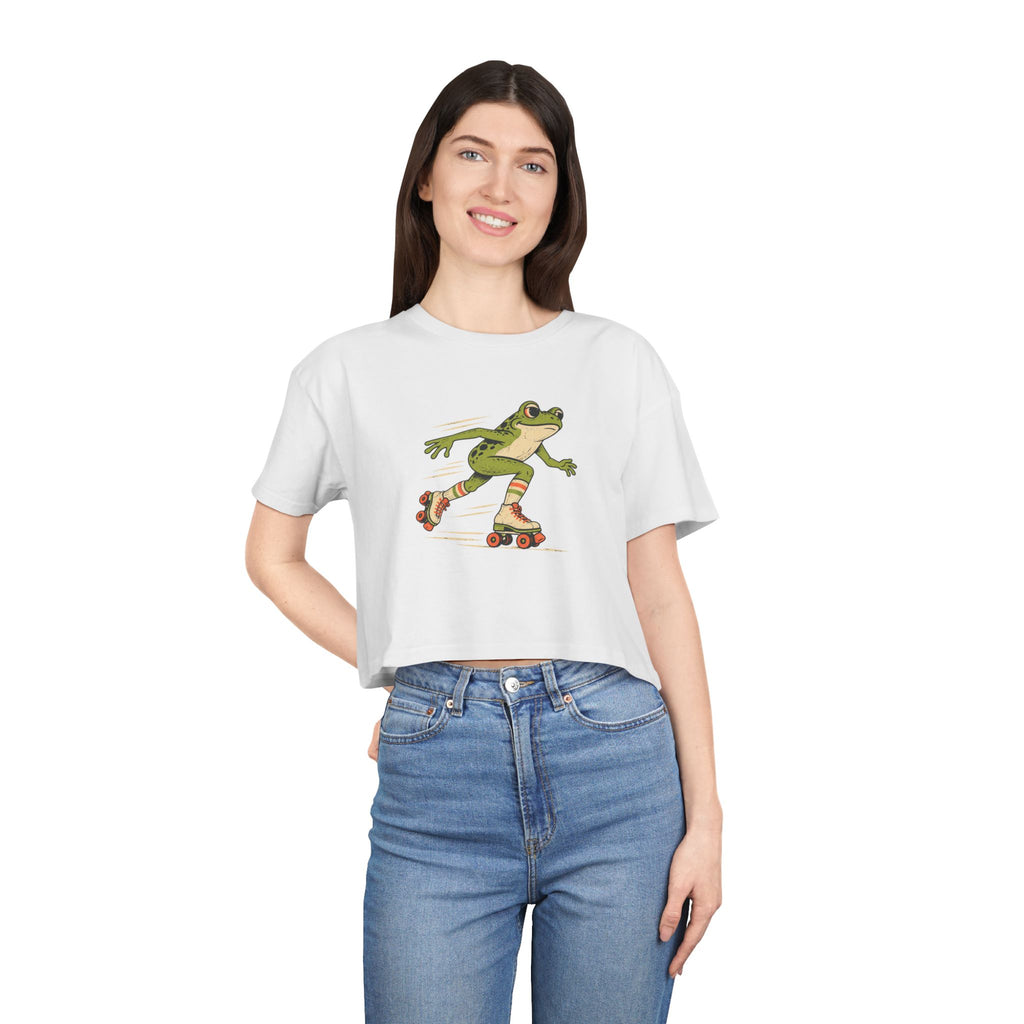 Roller Frog — Women’s Crop Top