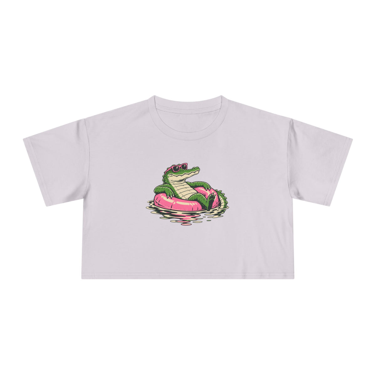 Croc Holiday — Women’s Crop Top