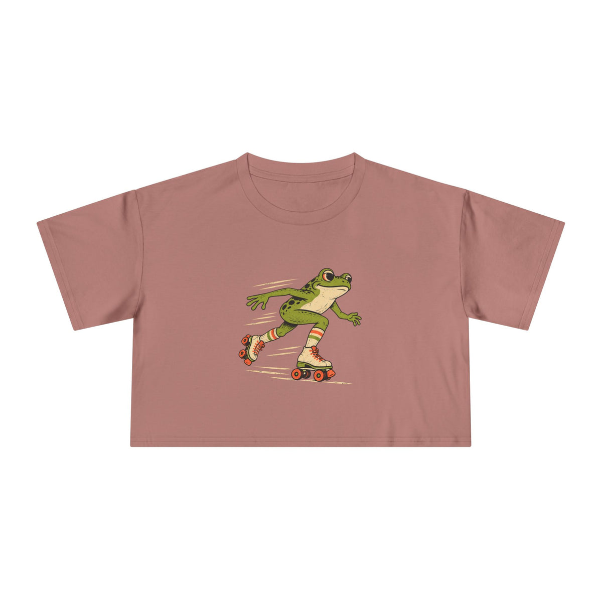 Roller Frog — Women’s Crop Top