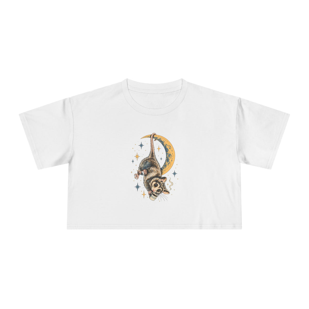 Possum Night Shift — Women’s Crop Top