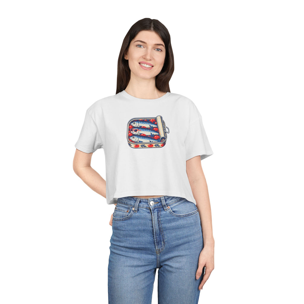 Sardine Social — Women’s Crop Top