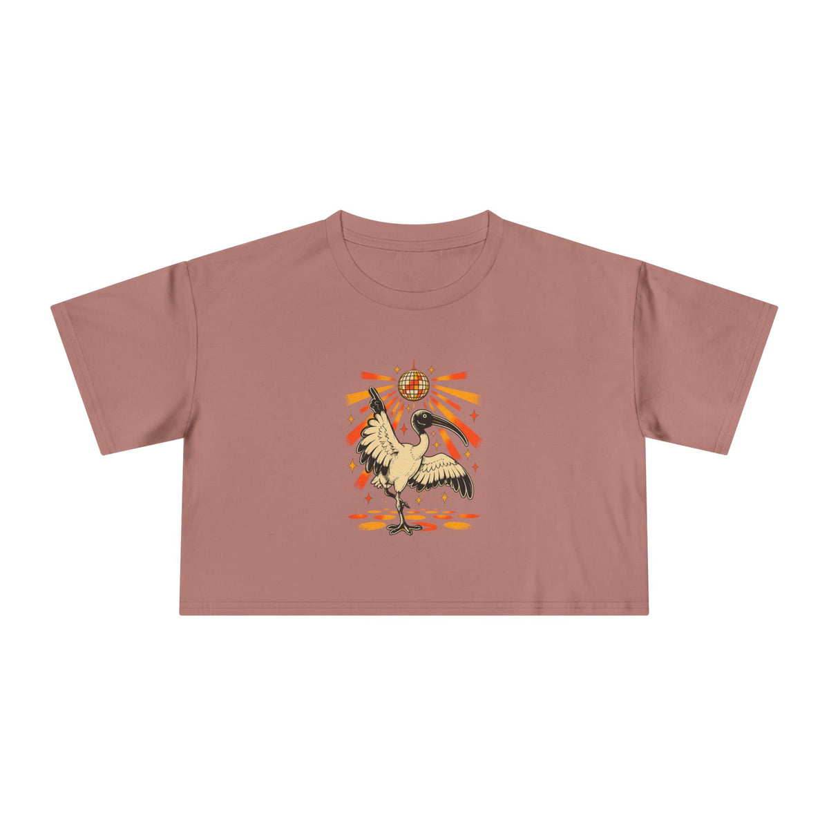 Disco Ibis — Women’s Crop Top