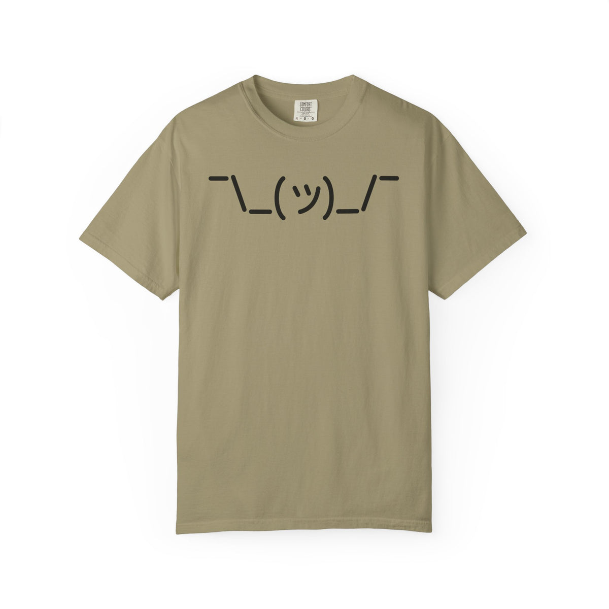 Shrug Emoticon - Light