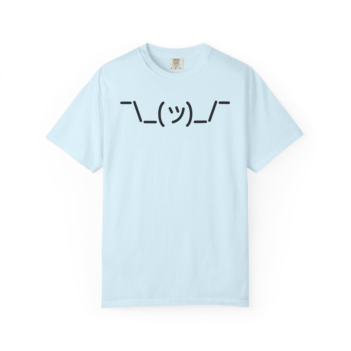 Shrug Emoticon - Light