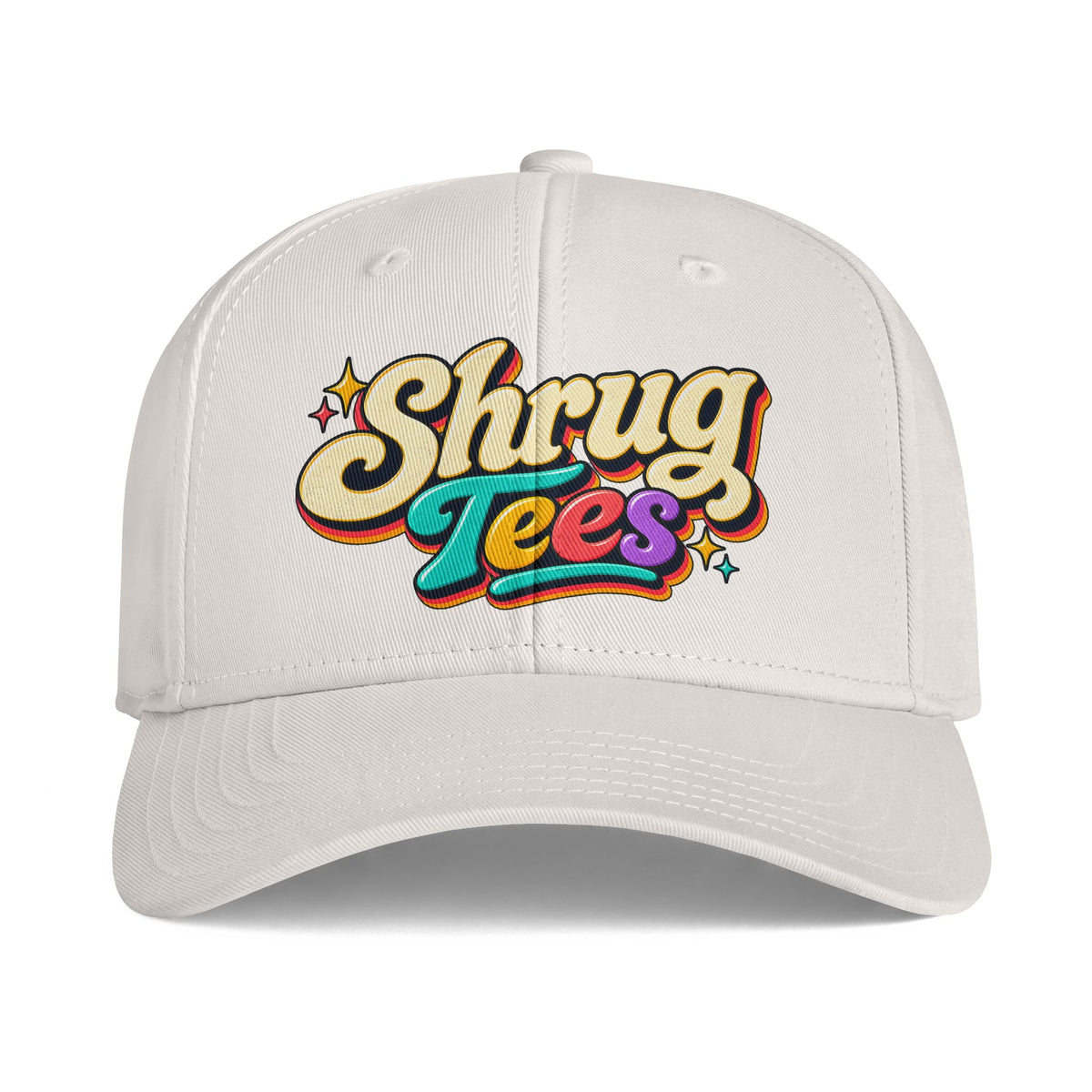 Shrug Embroidered Baseball Cap