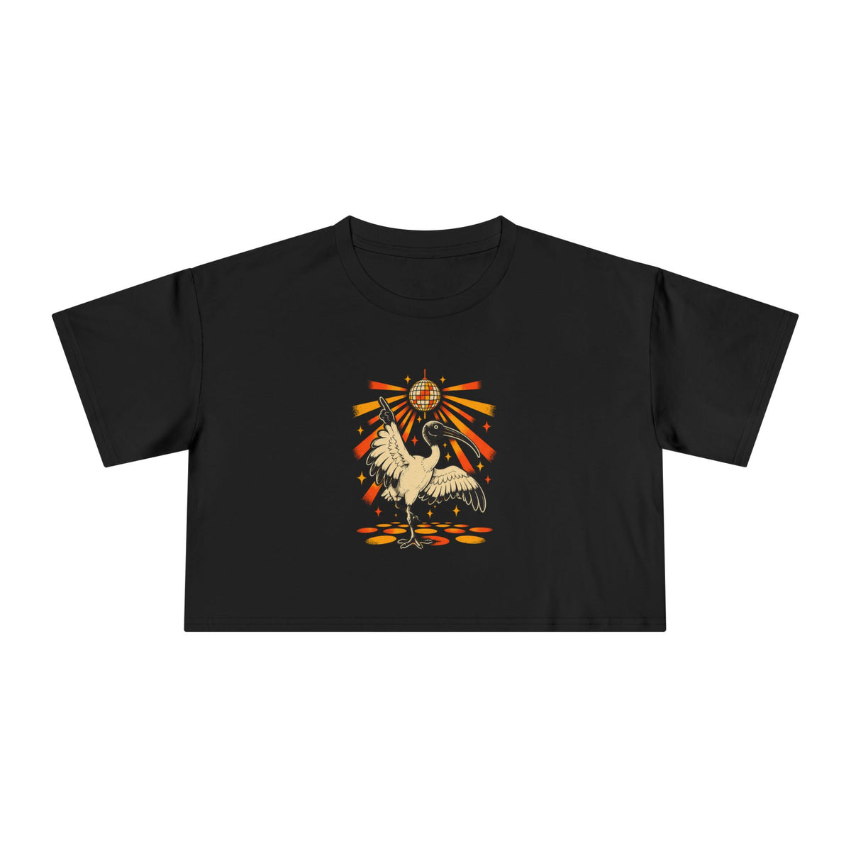 Disco Ibis — Women’s Crop Top