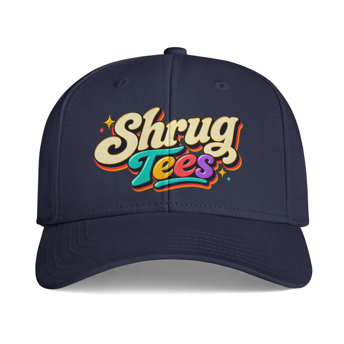 Shrug Embroidered Baseball Cap