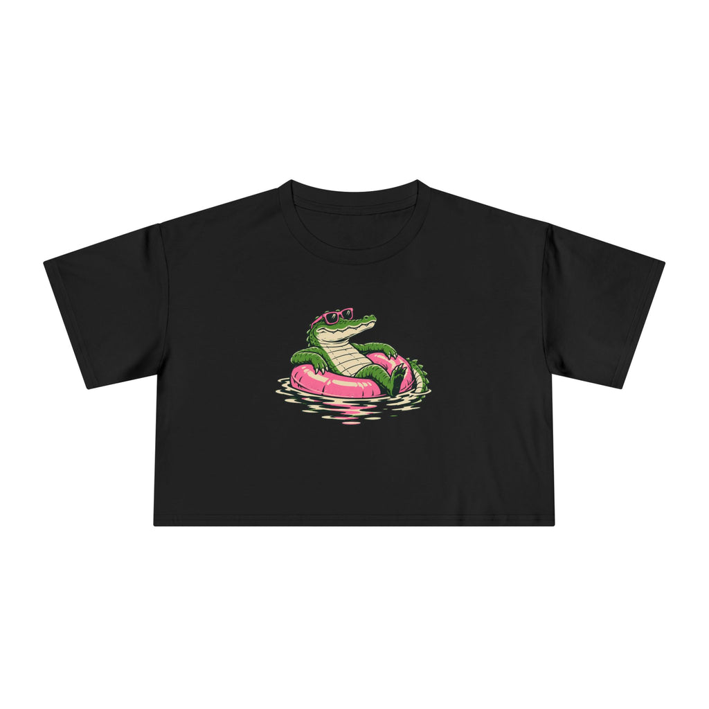 Croc Holiday — Women’s Crop Top
