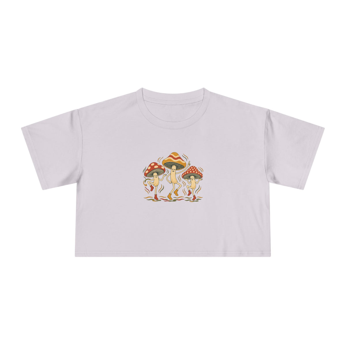 Mushroom Groove — Women’s Crop Top