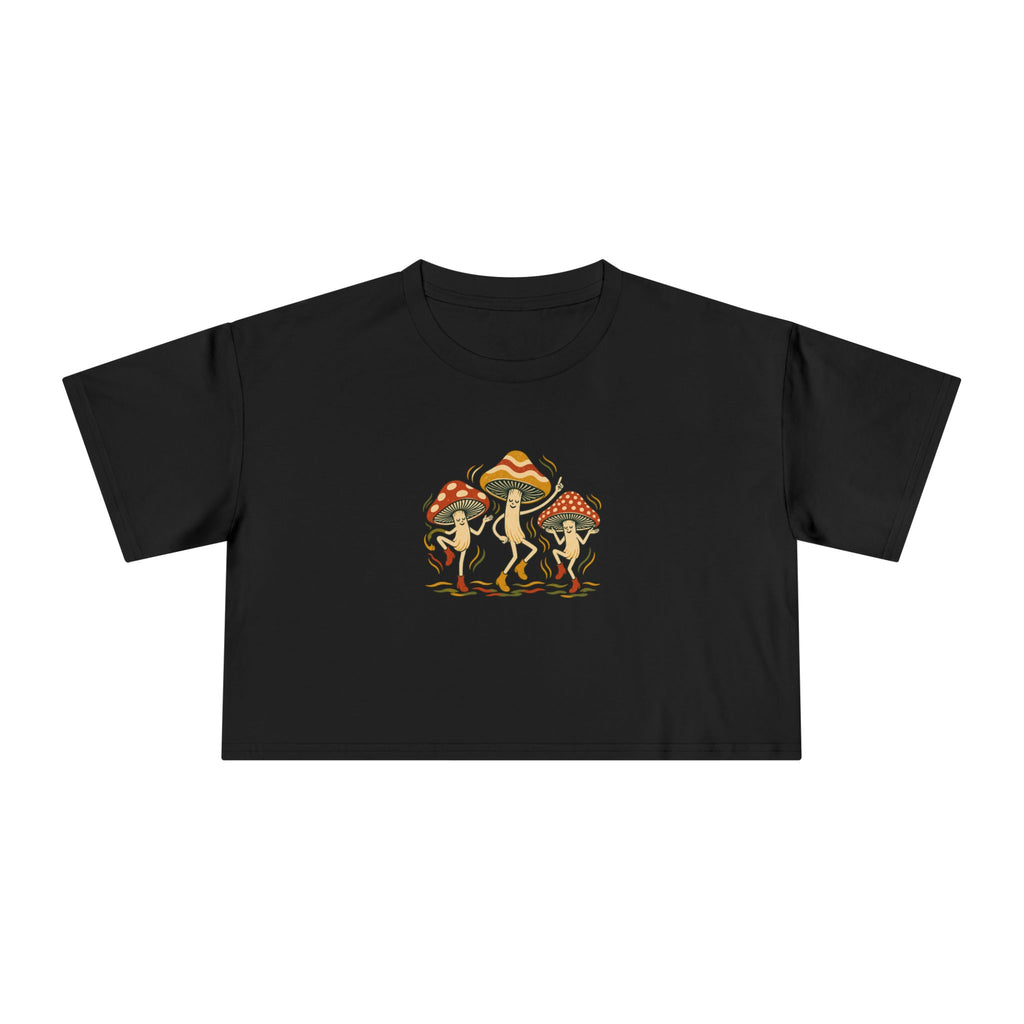 Mushroom Groove — Women’s Crop Top