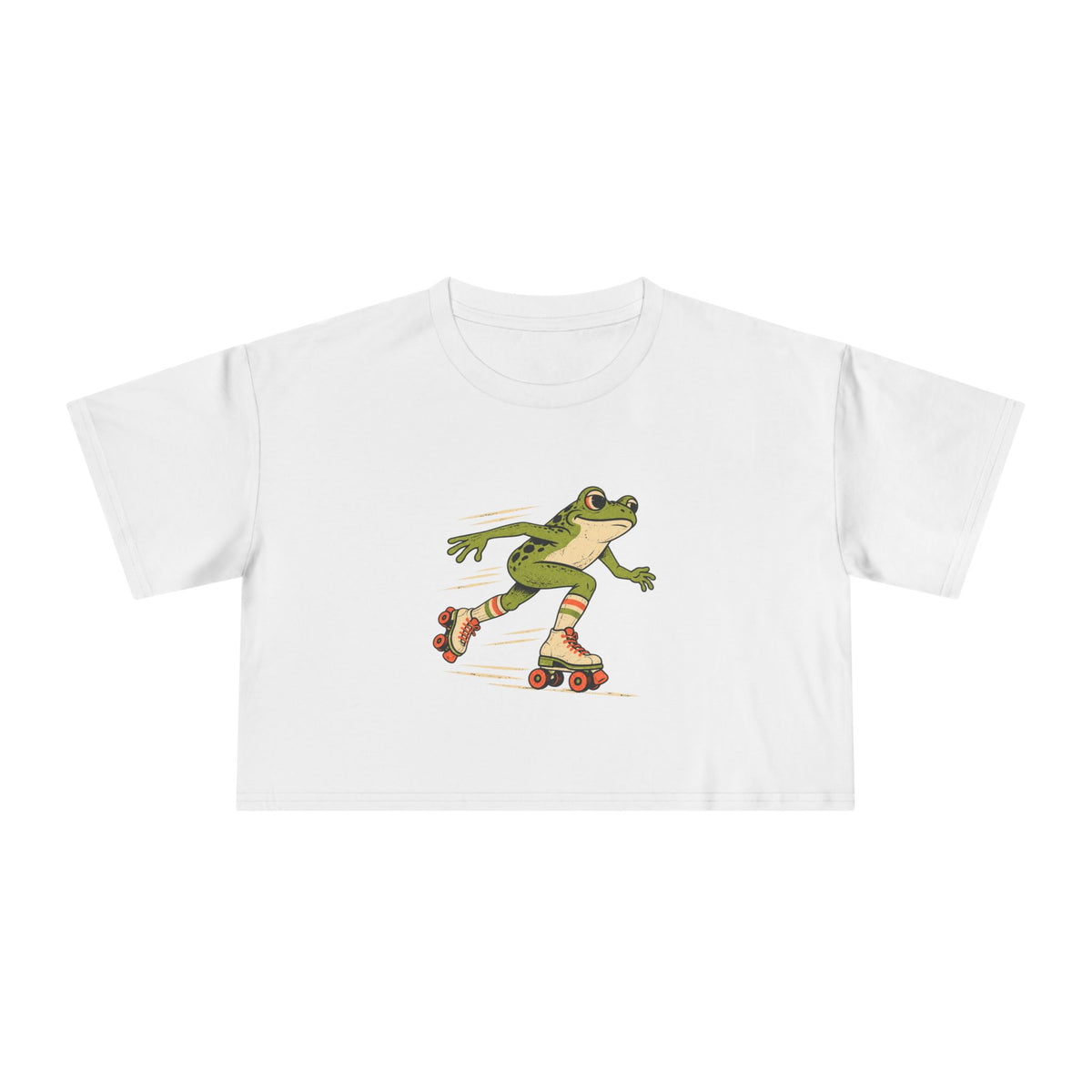 Roller Frog — Women’s Crop Top
