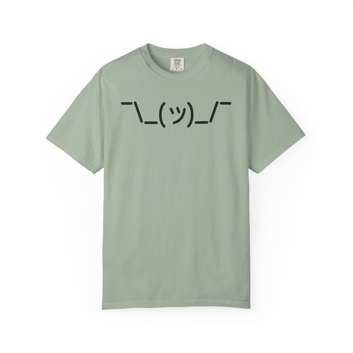 Shrug Emoticon - Light