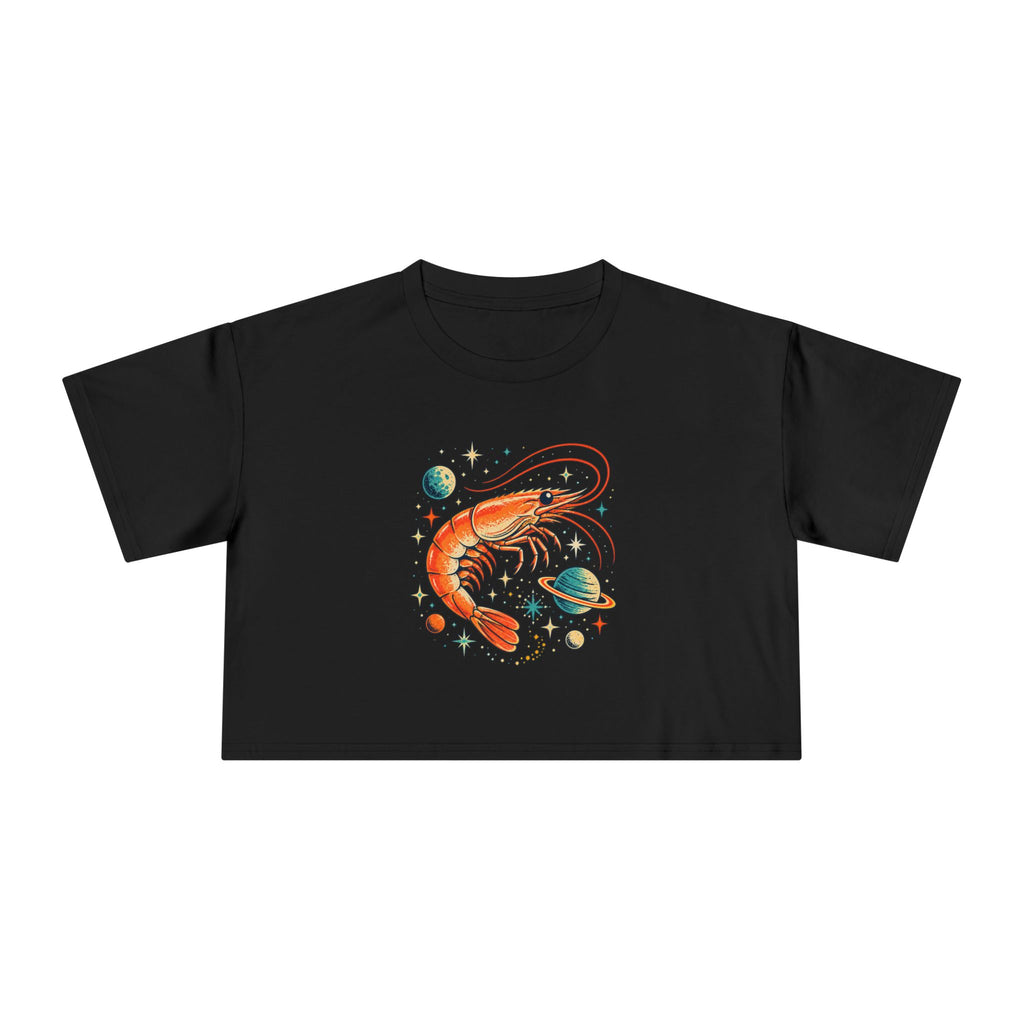 Cosmic Prawn — Women’s Crop Top