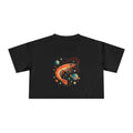 Cosmic Prawn — Women’s Crop Top