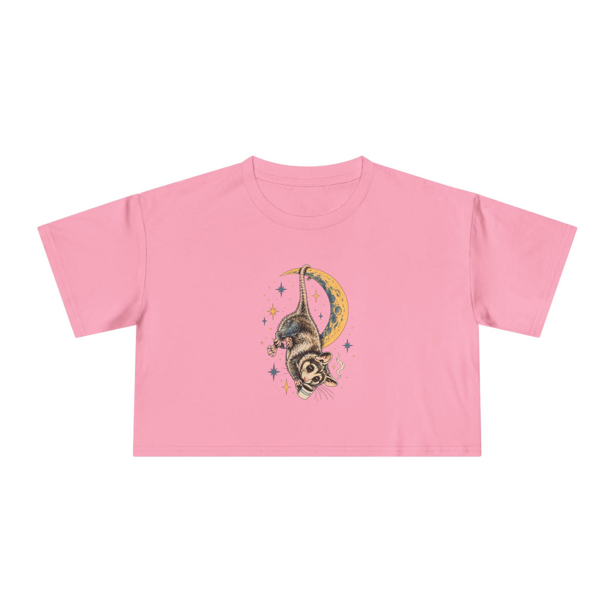 Possum Night Shift — Women’s Crop Top