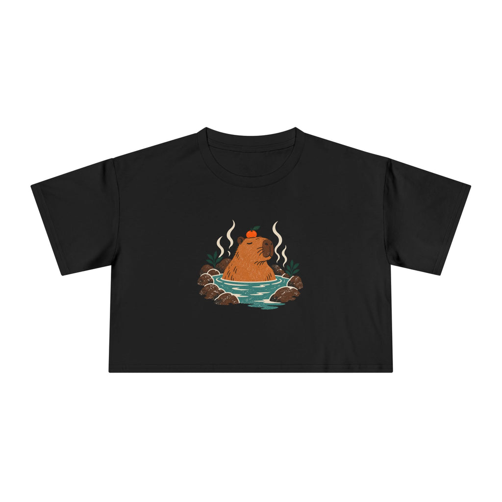 Capybara Spa— Women’s Crop Top
