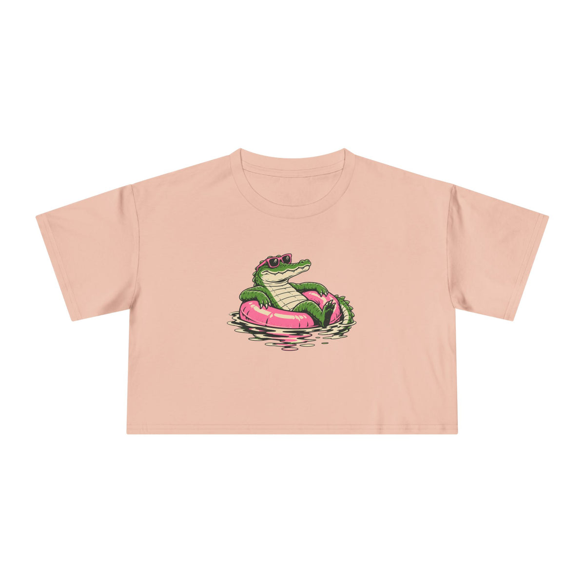 Croc Holiday — Women’s Crop Top