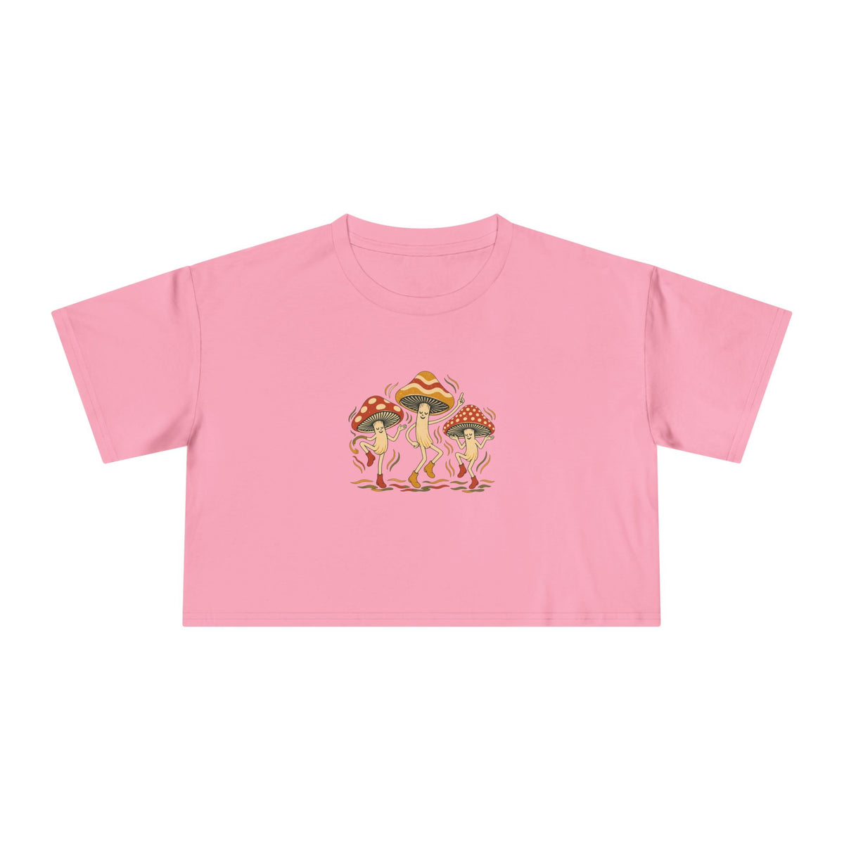 Mushroom Groove — Women’s Crop Top
