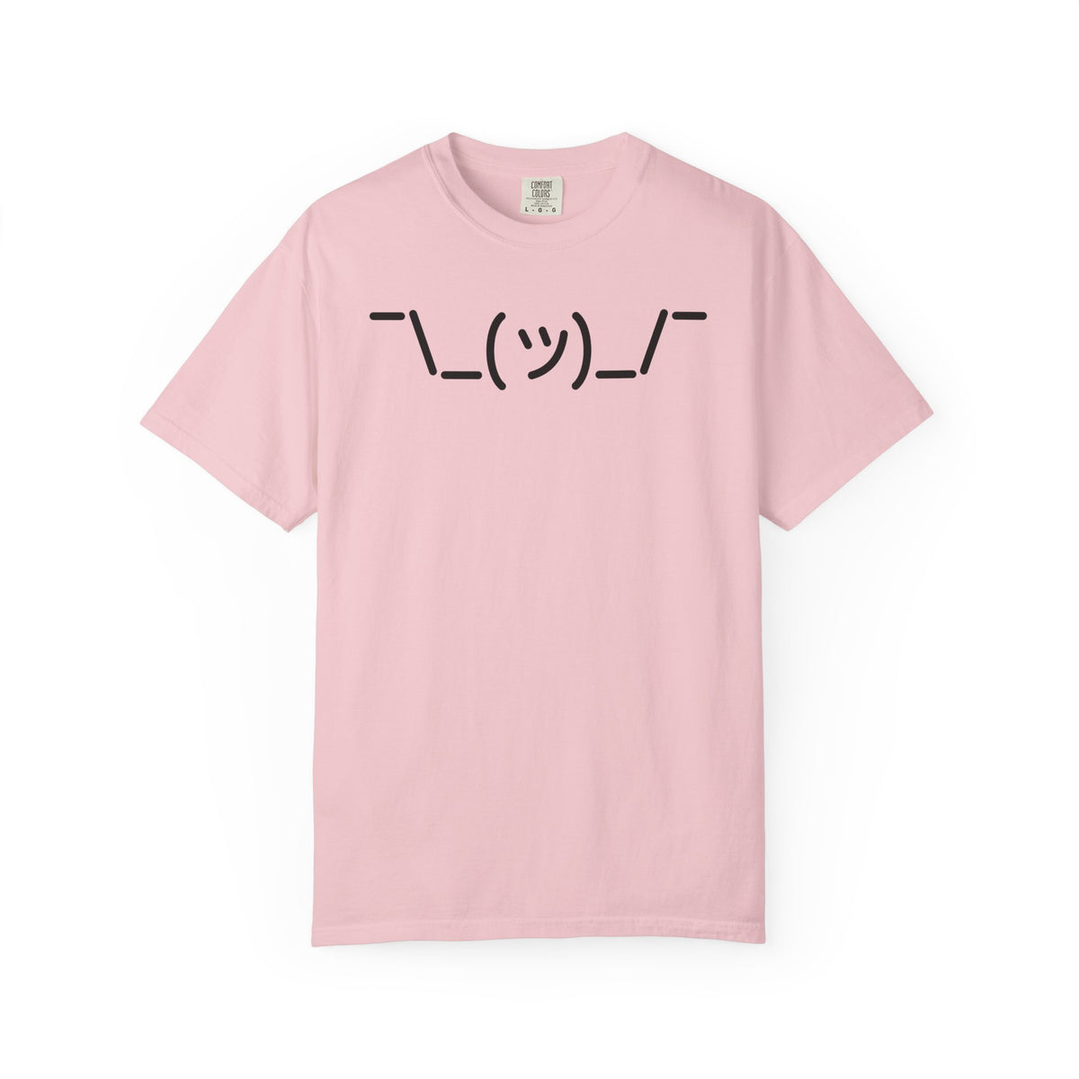 Shrug Emoticon - Light