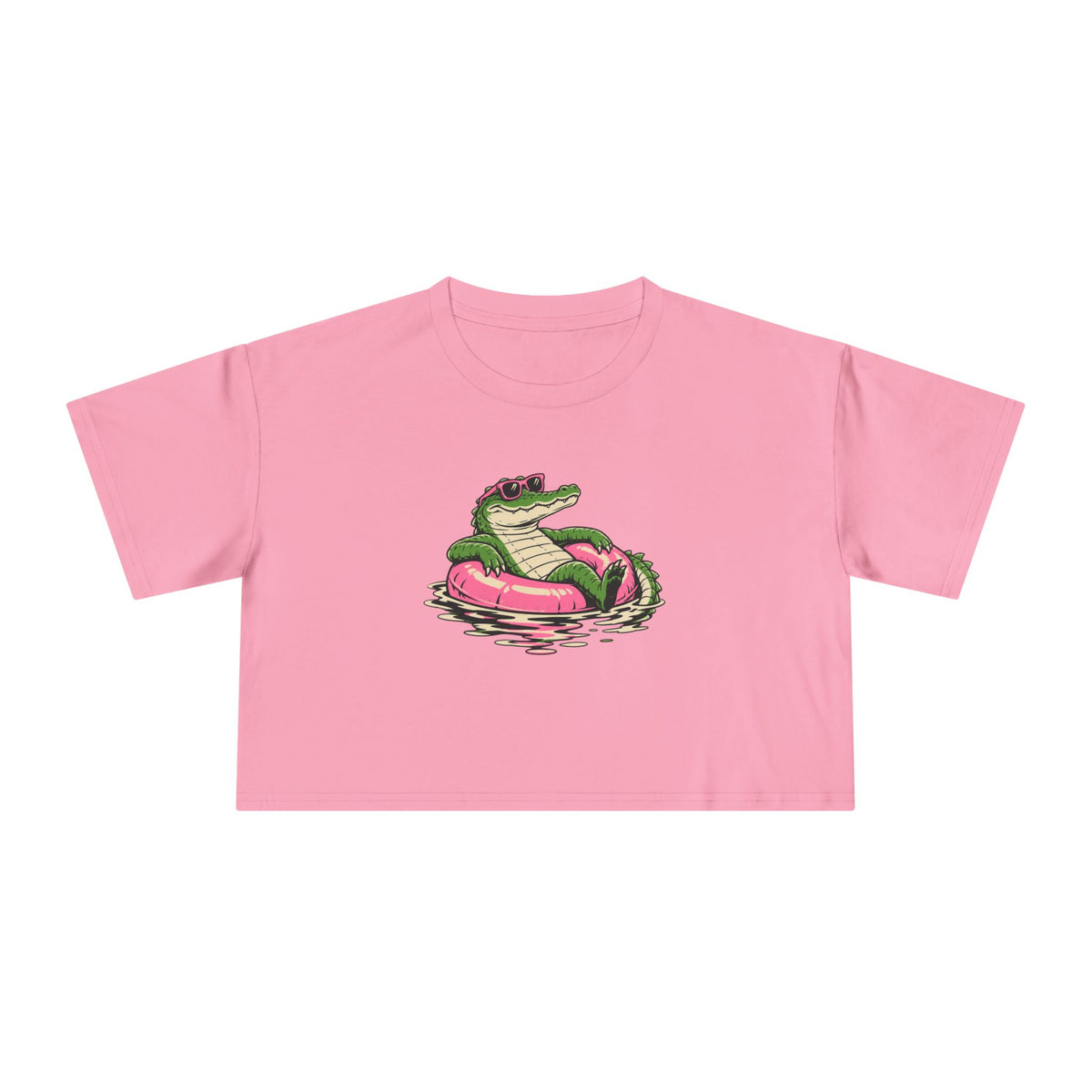 Croc Holiday — Women’s Crop Top