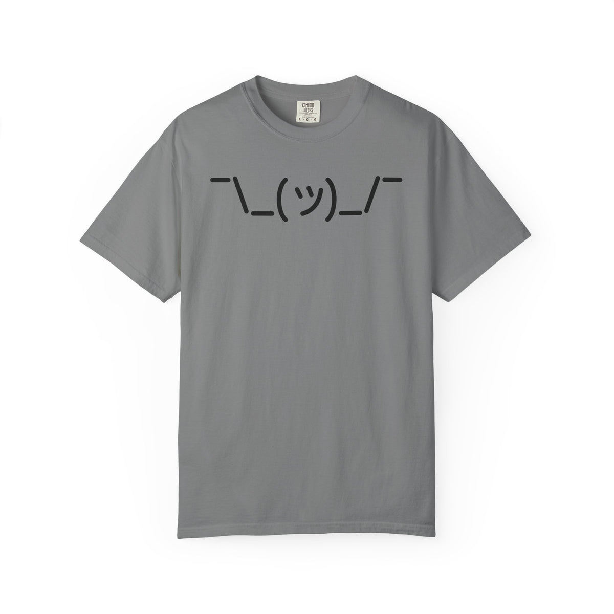 Shrug Emoticon - Light