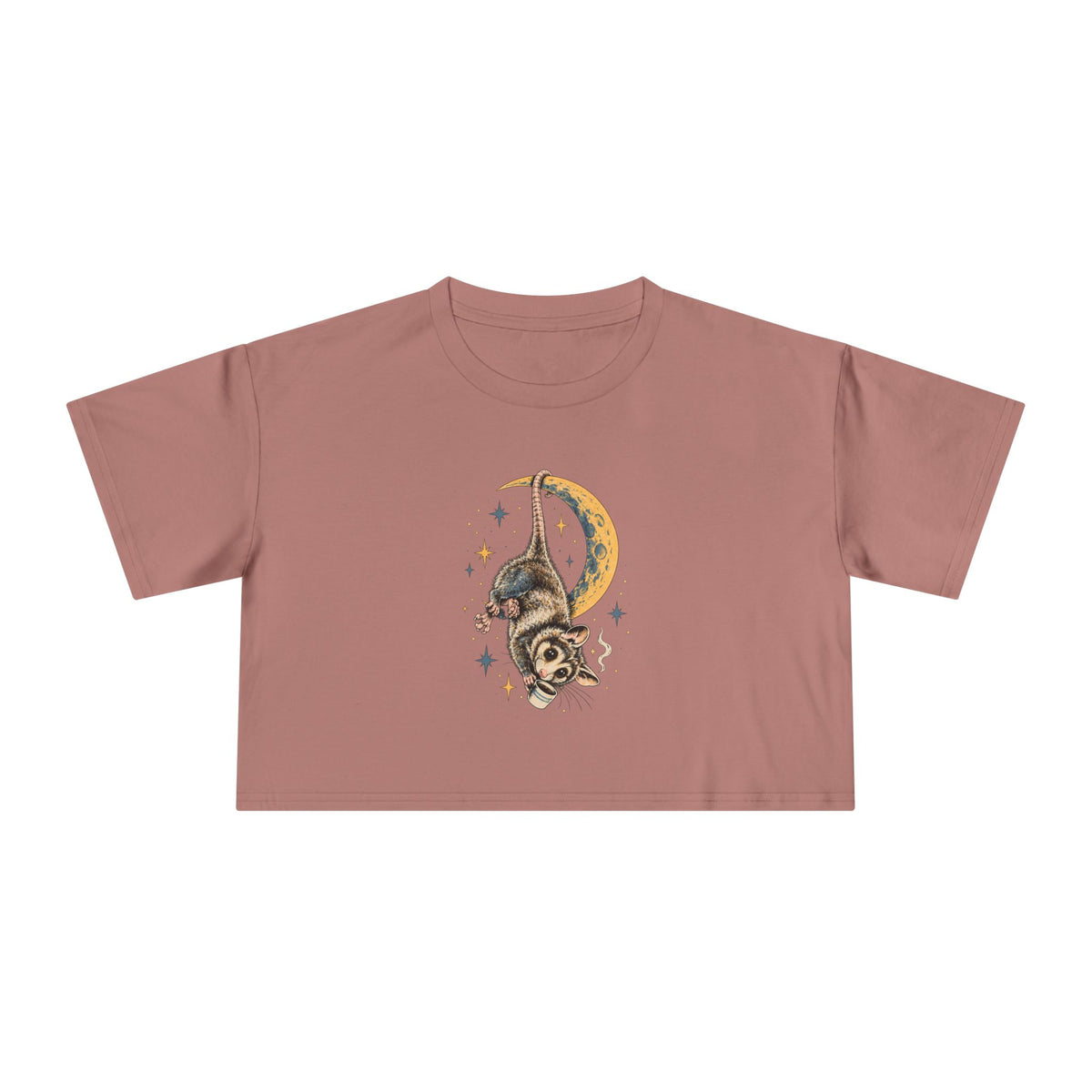 Possum Night Shift — Women’s Crop Top