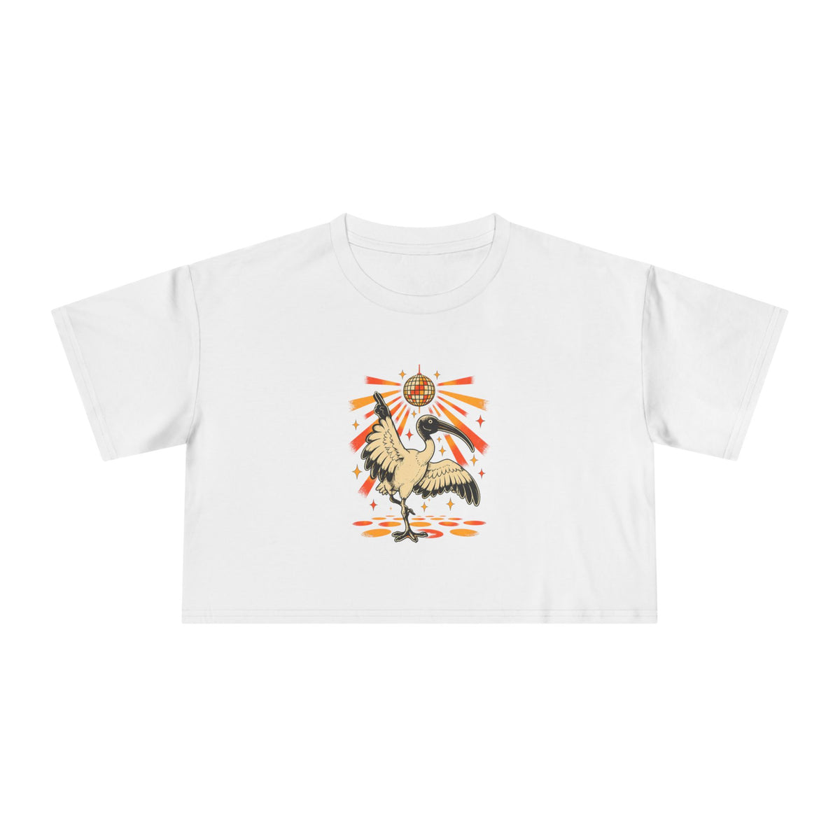 Disco Ibis — Women’s Crop Top
